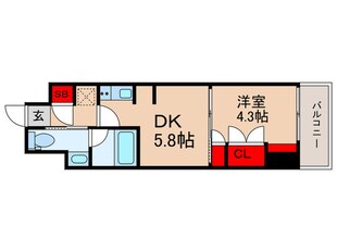 ベルファース東陽町の物件間取画像